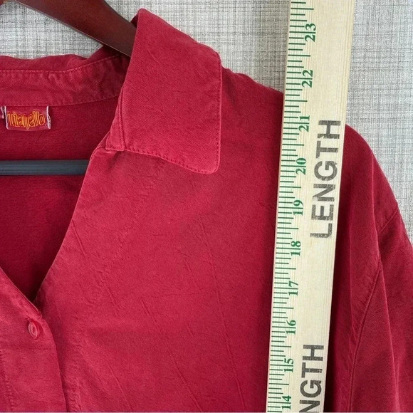 Tianello Shirt Button Down Long Sleeve Womens Size XL 1568 - Picture 3 of 7